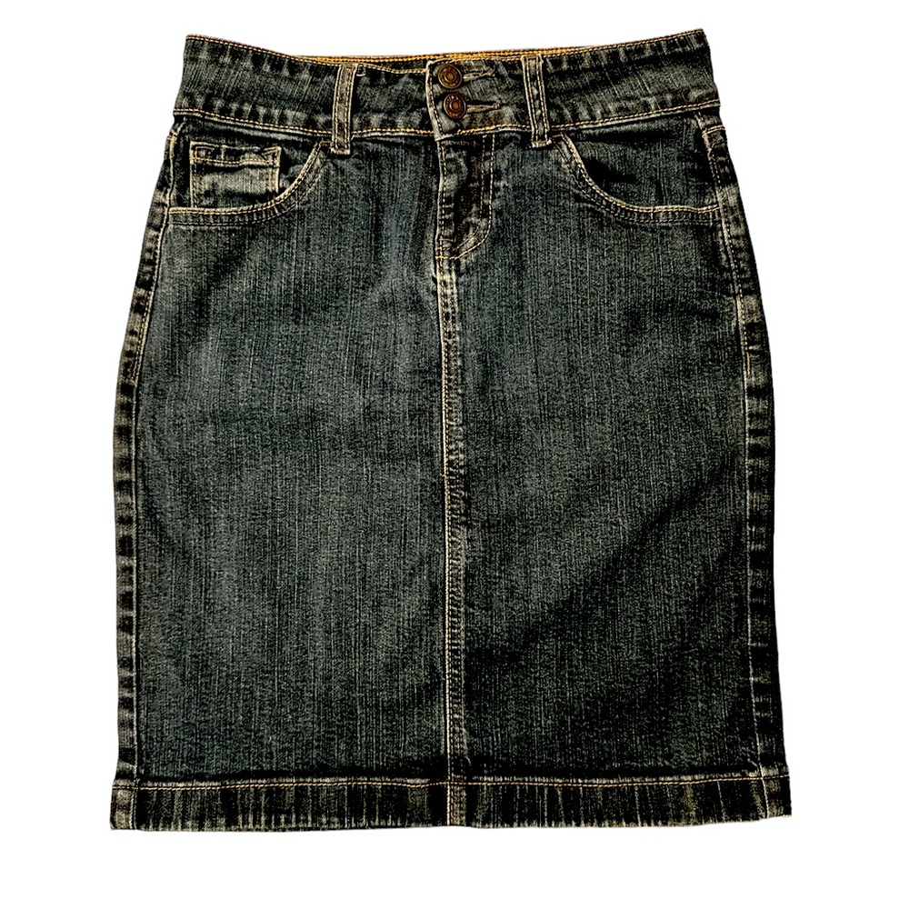 Old Navy Dark Denim Mini Skirt Size 0
